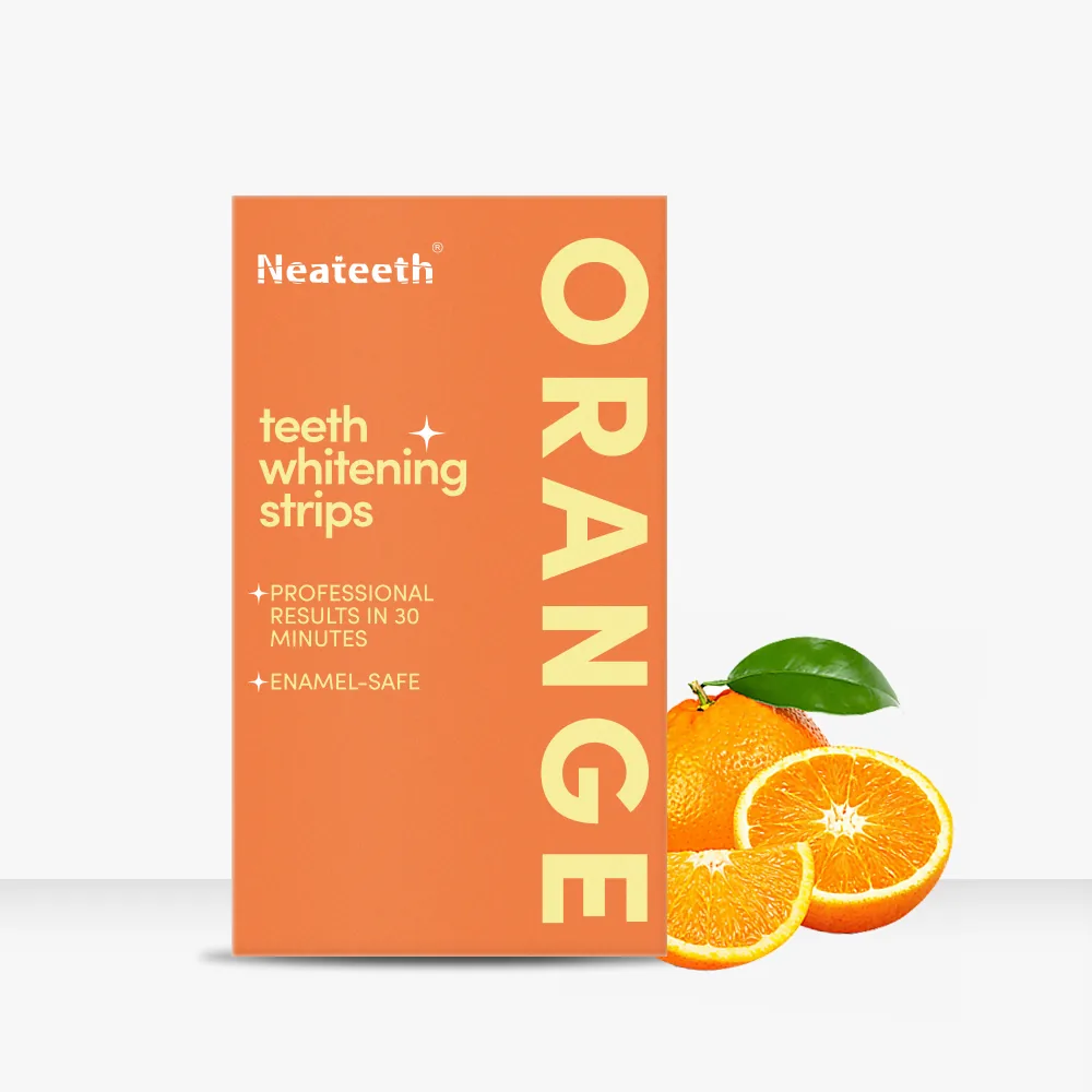 Bandes blanchissantes FruitWhite saveur Orange