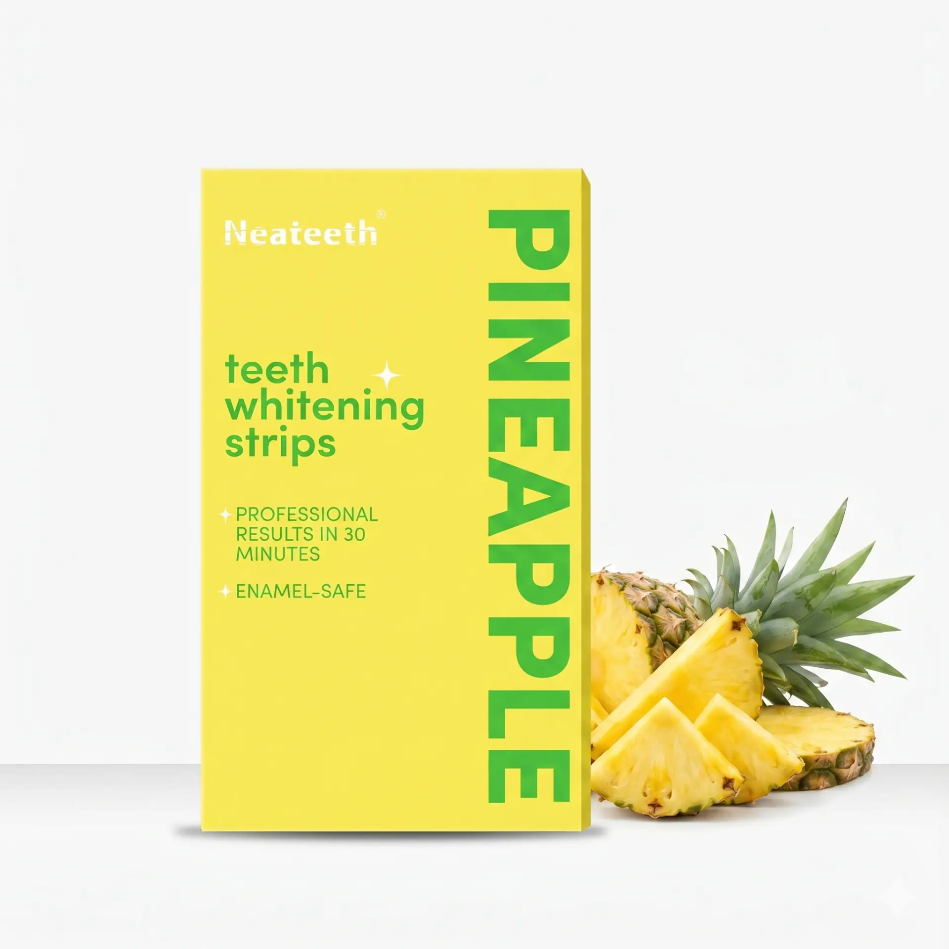 Bandes blanchissantes FruitWhite saveur Ananas